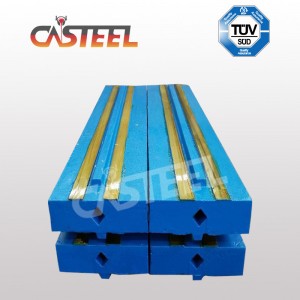 Parti del frantoio ad alto impatto del cromo PEGSON XH250, XH320SR, XH500 HARTL 1060 TESAB, BLOW BLOWS EXEC