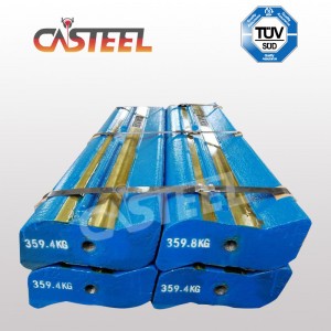 McColsky I54 High Chrome Blow Bar con inserti in ceramica